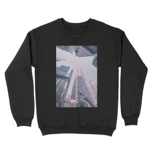 Downtown Hongkong Unisex Crewneck Sweatshirt