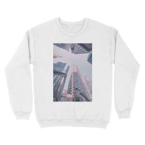Alternative view of Downtown Hongkong Unisex Crewneck Sweatshirt