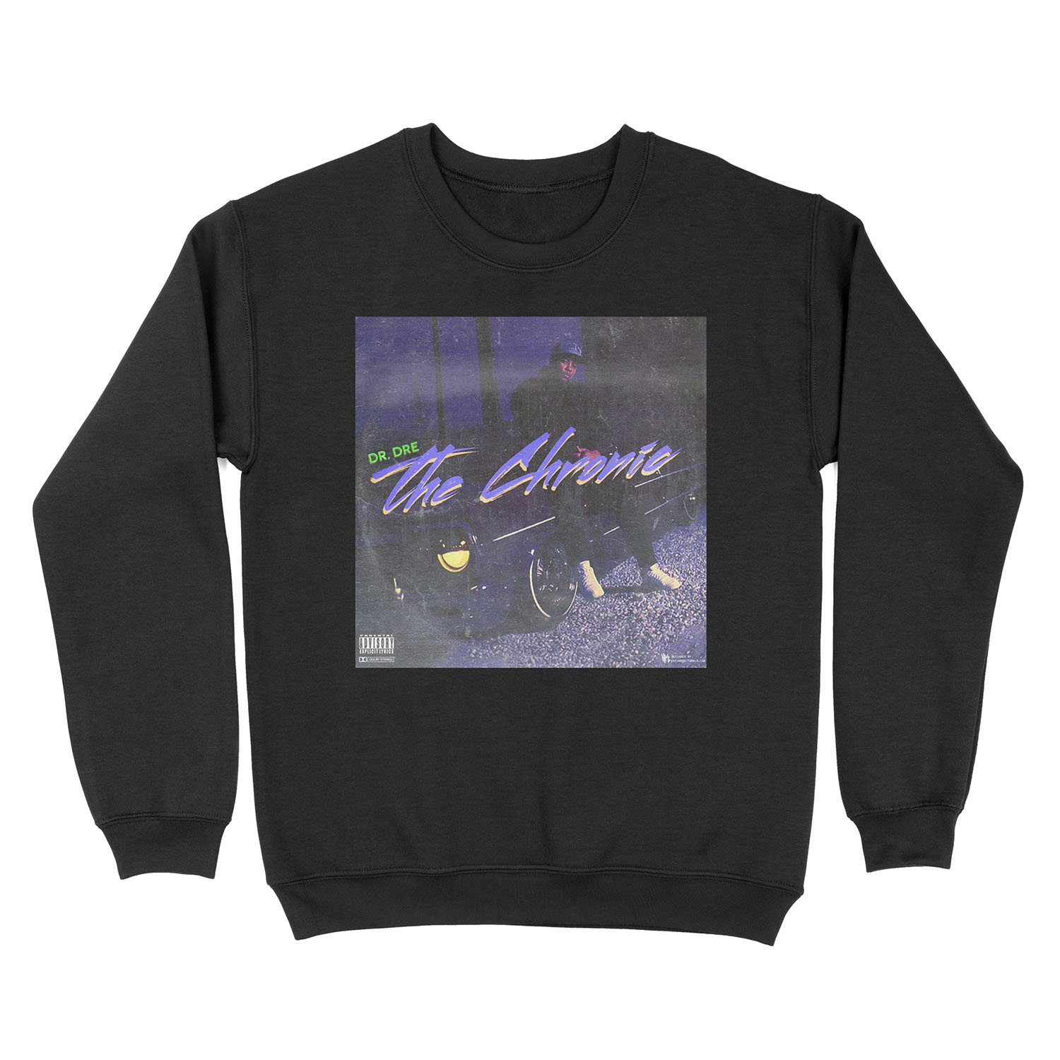 Dr. Dre - The Chronic (fan made album cover) Unisex Crewneck Sweatshirt