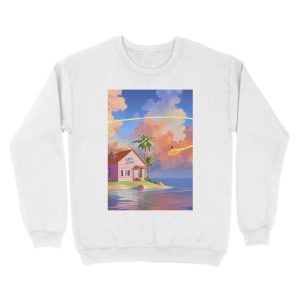 Alternative view of Dragon Ball / Kame House Unisex Crewneck Sweatshirt