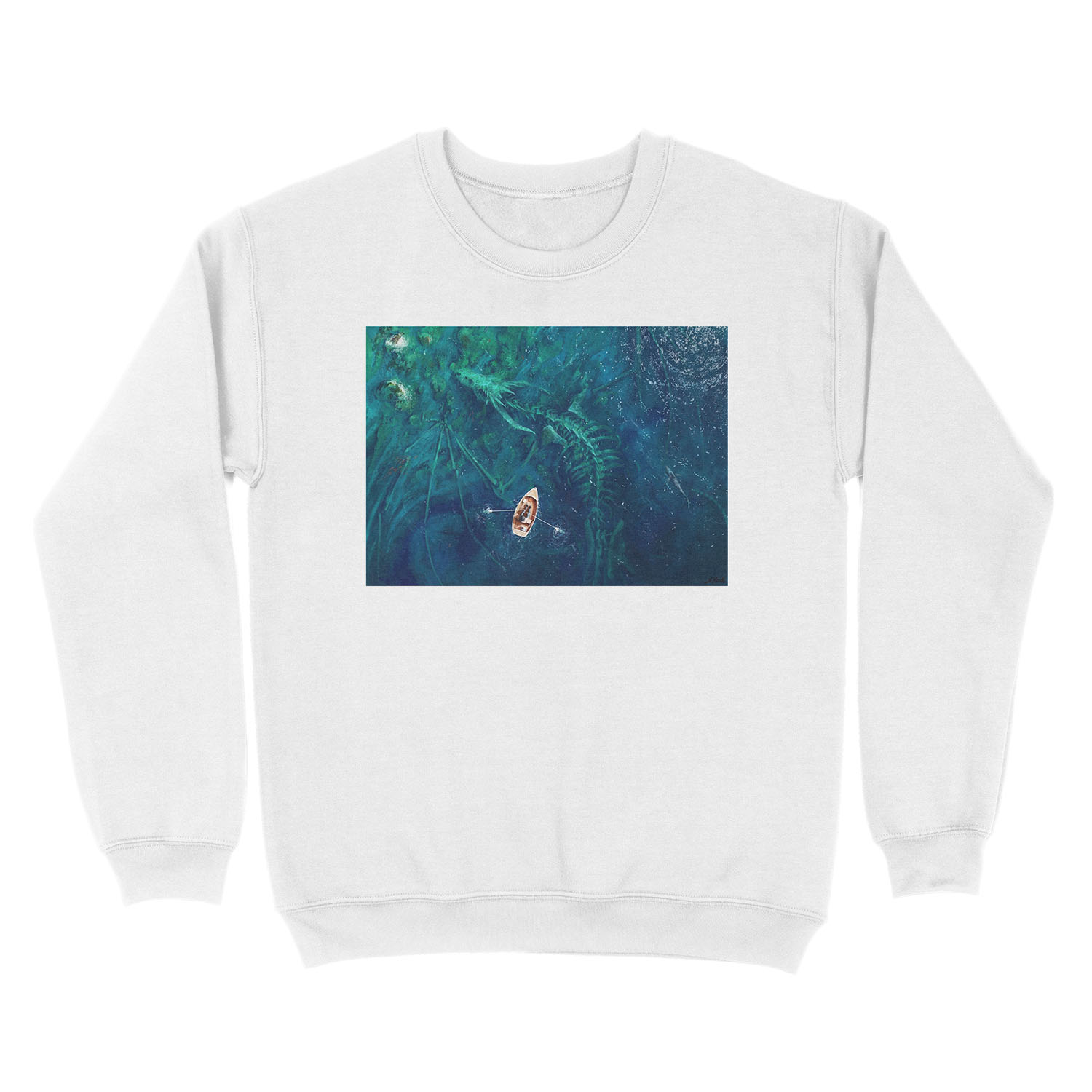 Dragon bones Unisex Crewneck Sweatshirt - Image 2