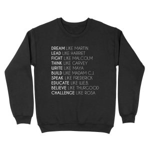 Dream Like Martin Unisex Crewneck Sweatshirt