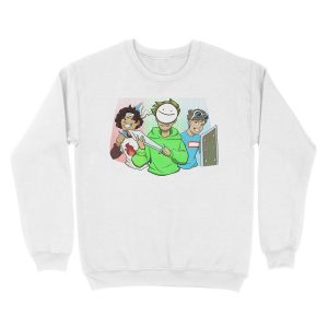 Alternative view of Dream Team Fighting Unisex Crewneck Sweatshirt