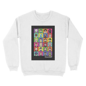 Alternative view of DreamSMP Players Unisex Crewneck Sweatshirt