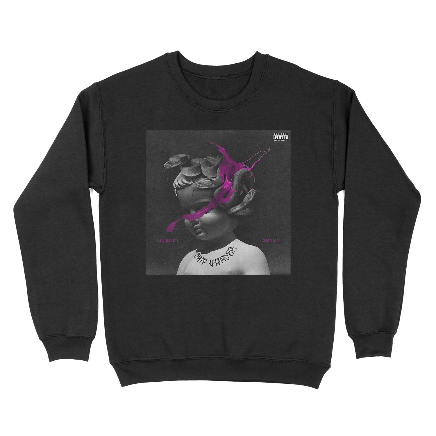 Drip Harder Unisex Crewneck Sweatshirt