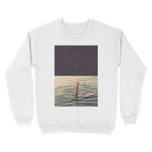 Alternative view of Drowned in space Unisex Crewneck Sweatshirt