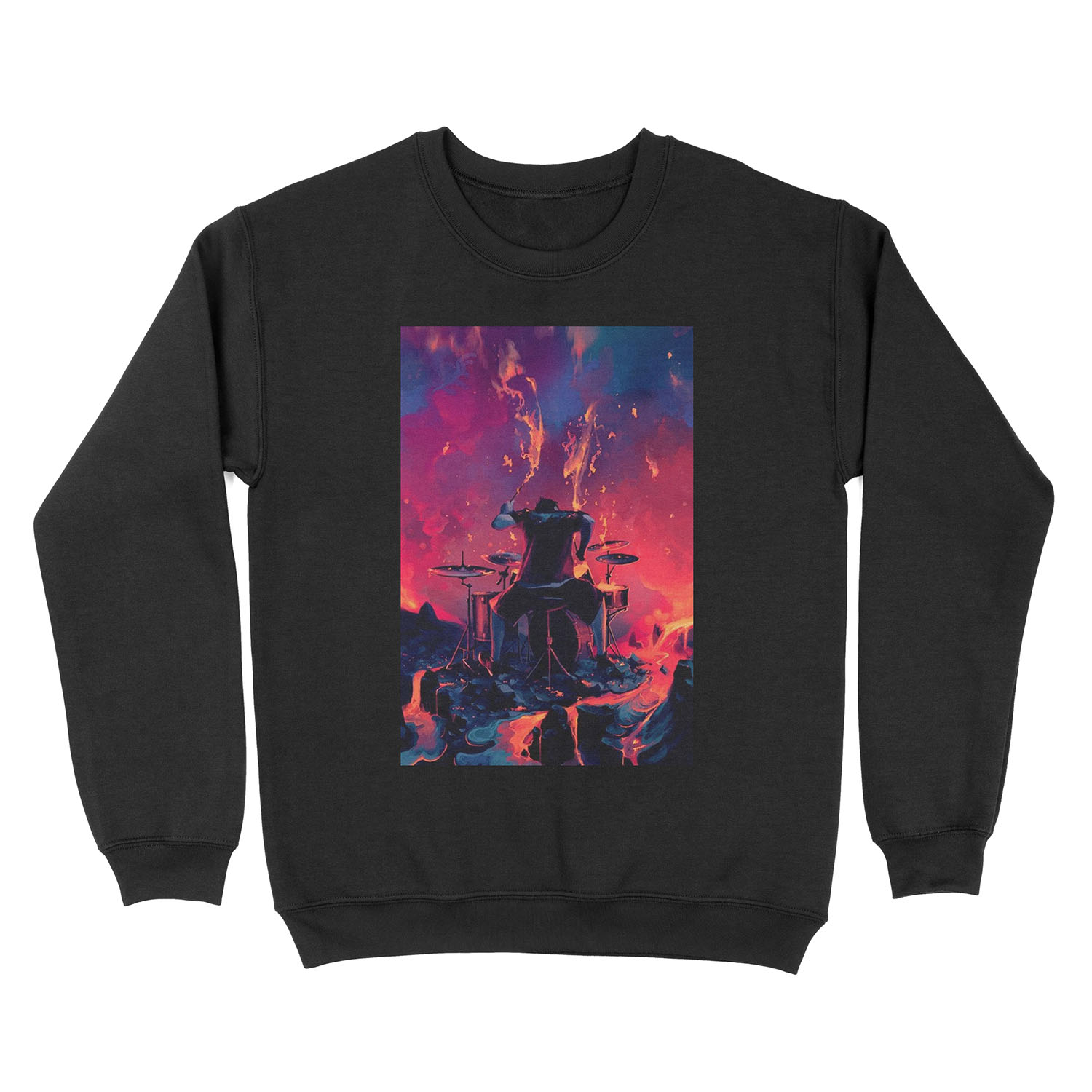 Drummer Unisex Crewneck Sweatshirt
