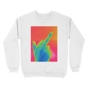 Alternative view of dude Unisex Crewneck Sweatshirt
