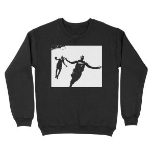 Dwayne Wade and LeBron Unisex Crewneck Sweatshirt
