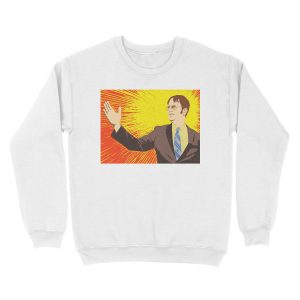 Alternative view of Dwight - Rising Sun Unisex Crewneck Sweatshirt
