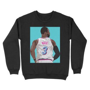 Dwyane Wade Back-To Unisex Crewneck Sweatshirt