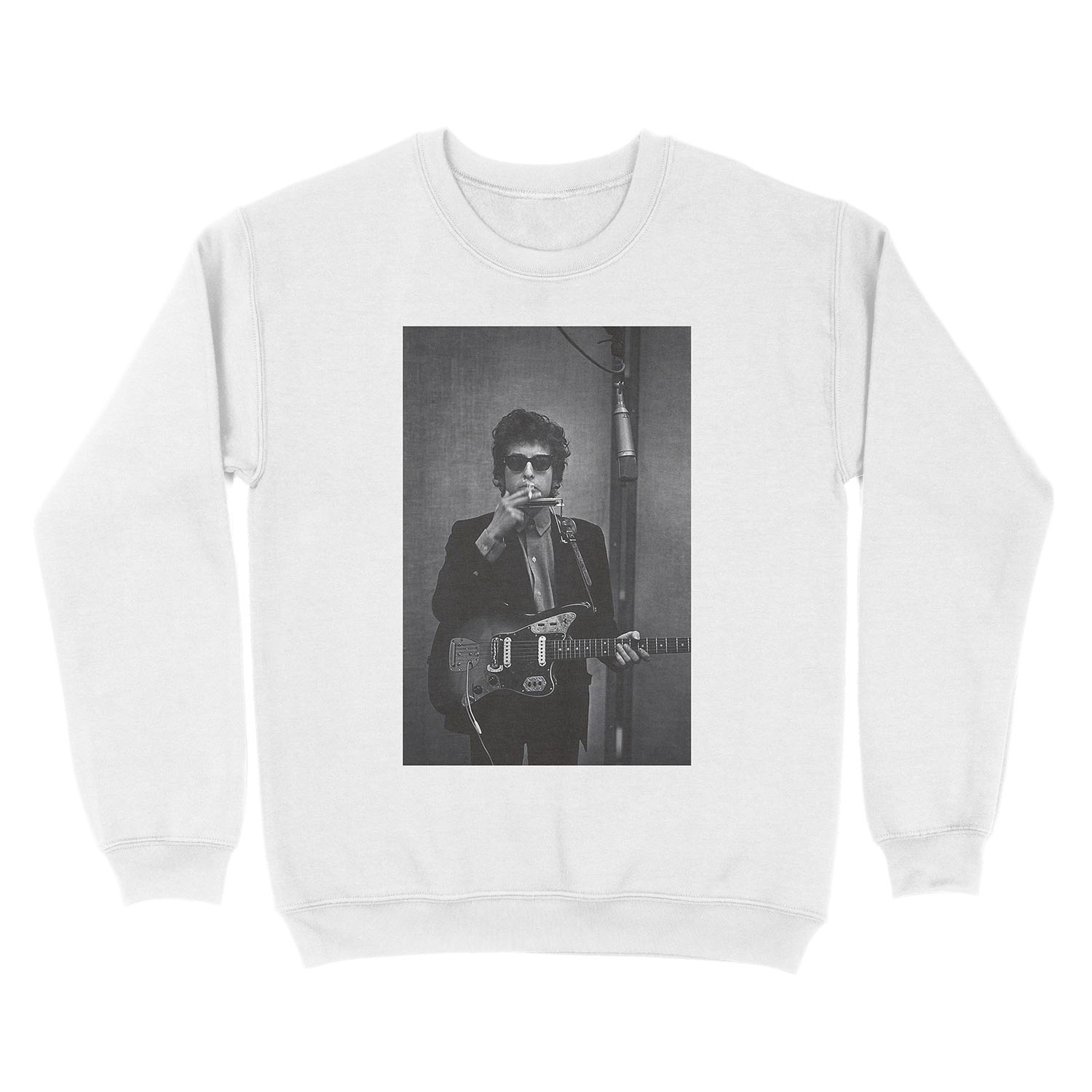 Dylan in the Studio Unisex Crewneck Sweatshirt - Image 2