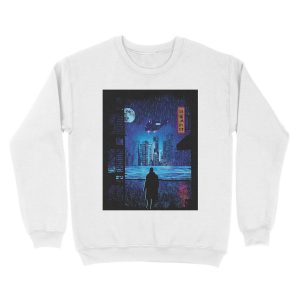 Alternative view of Dystopian World Unisex Crewneck Sweatshirt