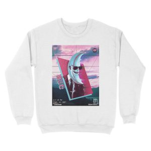 Alternative view of E N J O Y.jpeg Unisex Crewneck Sweatshirt