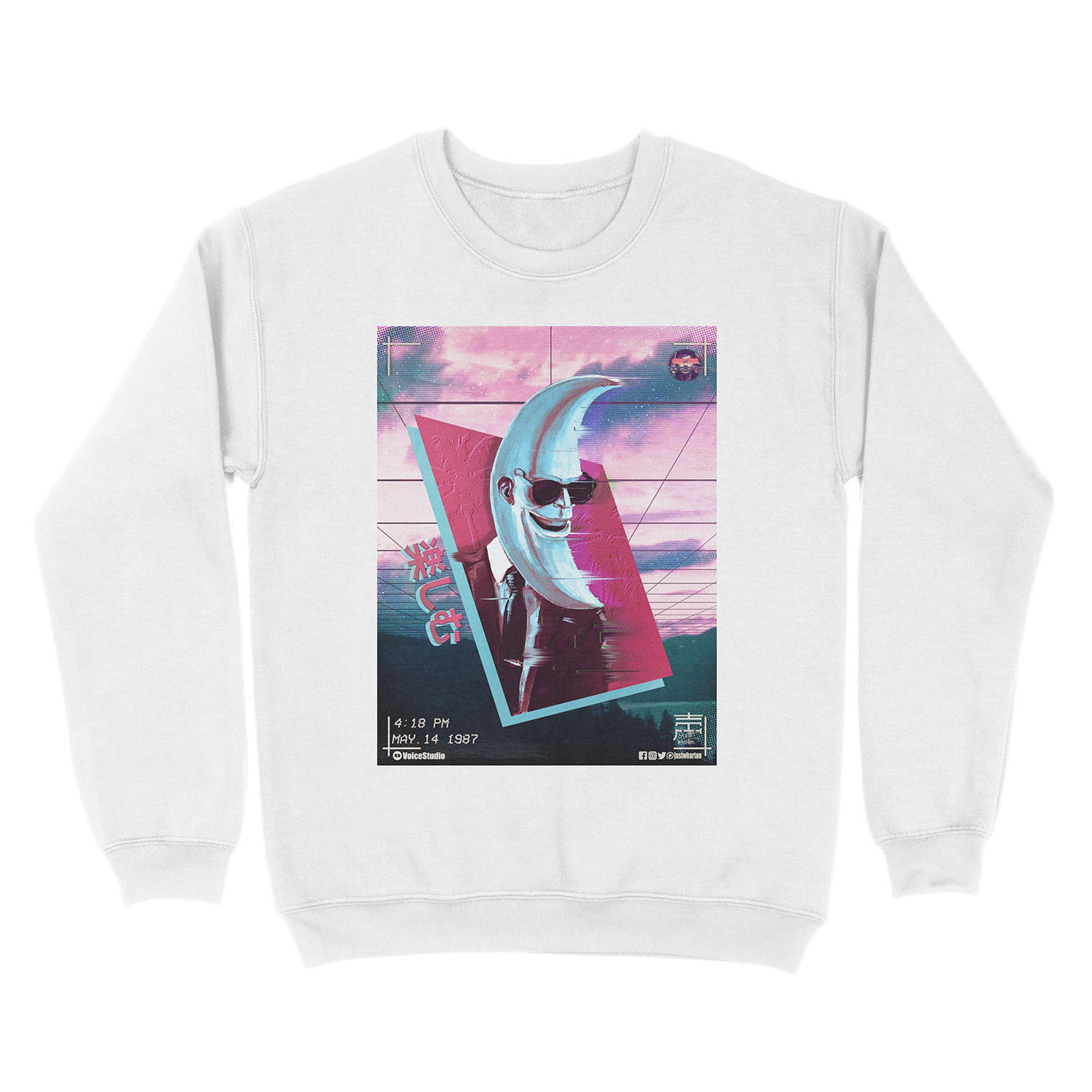 E N J O Y.jpeg Unisex Crewneck Sweatshirt - Image 2
