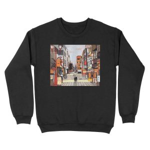Early Morning Ride Unisex Crewneck Sweatshirt