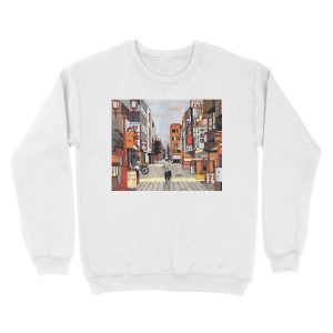 Alternative view of Early Morning Ride Unisex Crewneck Sweatshirt
