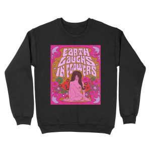 EARTH LAUGH IN FLOWERS Unisex Crewneck Sweatshirt
