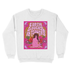 Alternative view of EARTH LAUGH IN FLOWERS Unisex Crewneck Sweatshirt