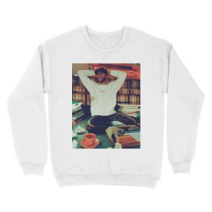 Alternative view of easy. Unisex Crewneck Sweatshirt