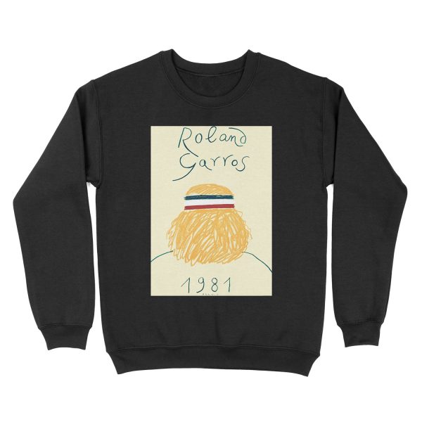 Eduardo Arroyo - Roland Garros 1981 Unisex Crewneck Sweatshirt