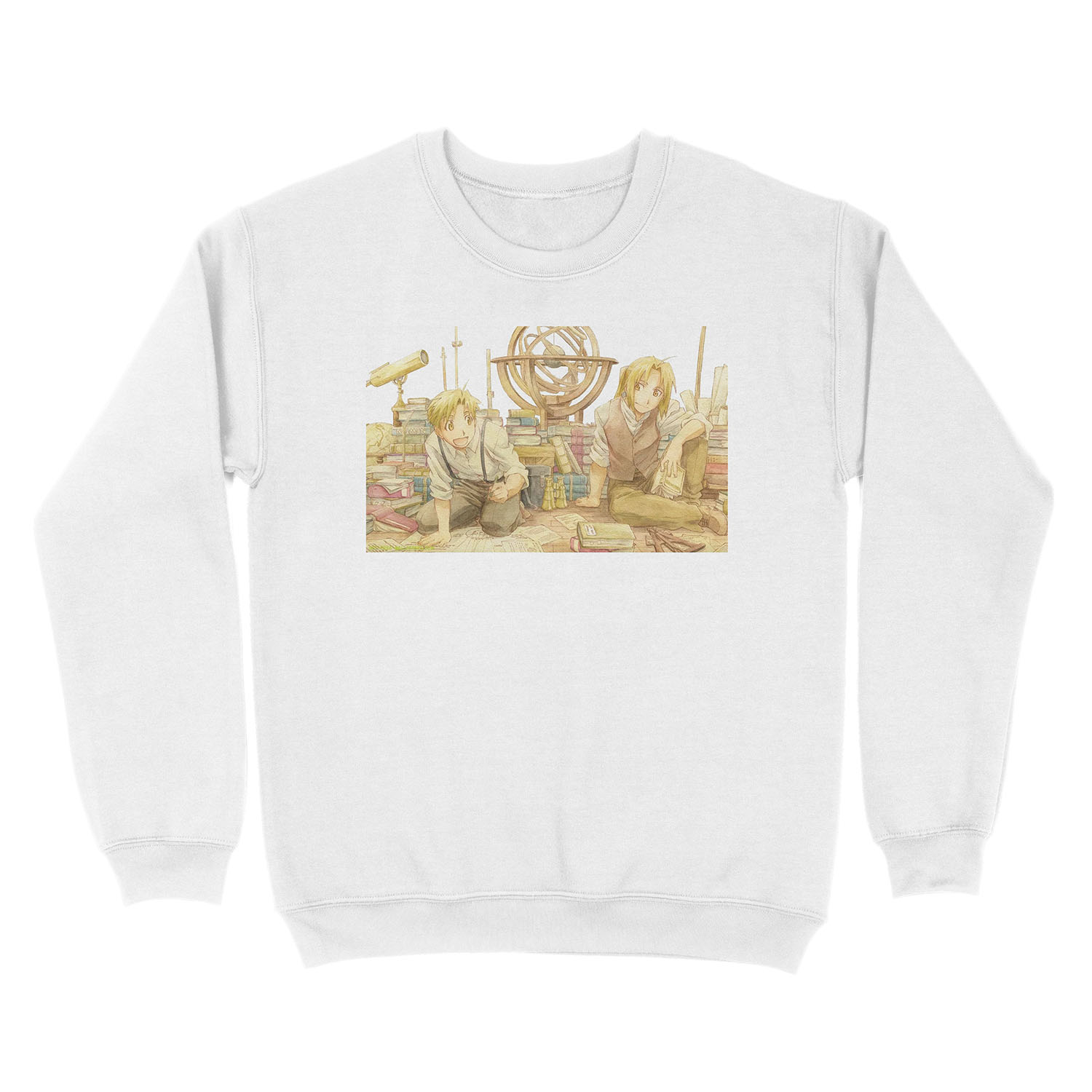 Edward and Alphonse Elric Unisex Crewneck Sweatshirt - Image 2