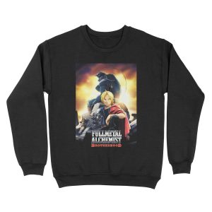 Edward and Alphonse Fullmetal Alchemist Brotherhood Unisex Crewneck Sweatshirt