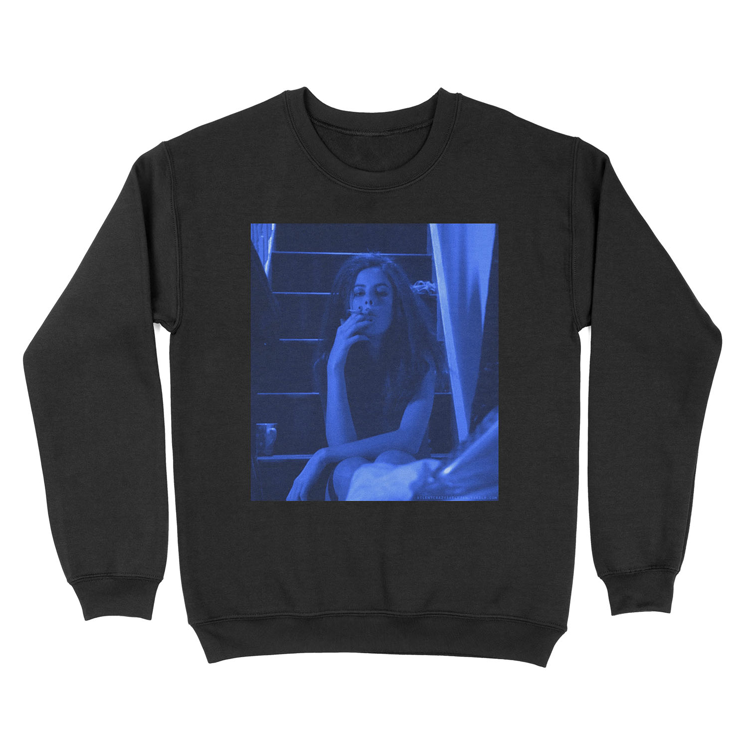 Effy in Blue Unisex Crewneck Sweatshirt