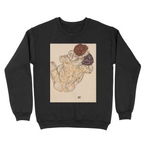 Egon Schiele - Mann und Frau Unisex Crewneck Sweatshirt