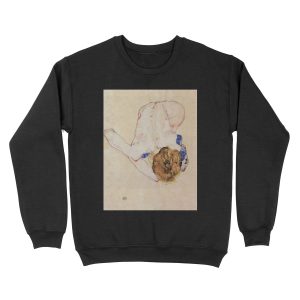Egon Schiele "Portrait of a woman", 1910 Unisex Crewneck Sweatshirt