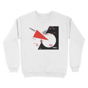 Alternative view of El Lissitzky - Beat the Whites with the Red Wedge Unisex Crewneck Sweatshirt
