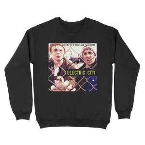 Electric City Album Artwork Unisex Crewneck Sweatshirt