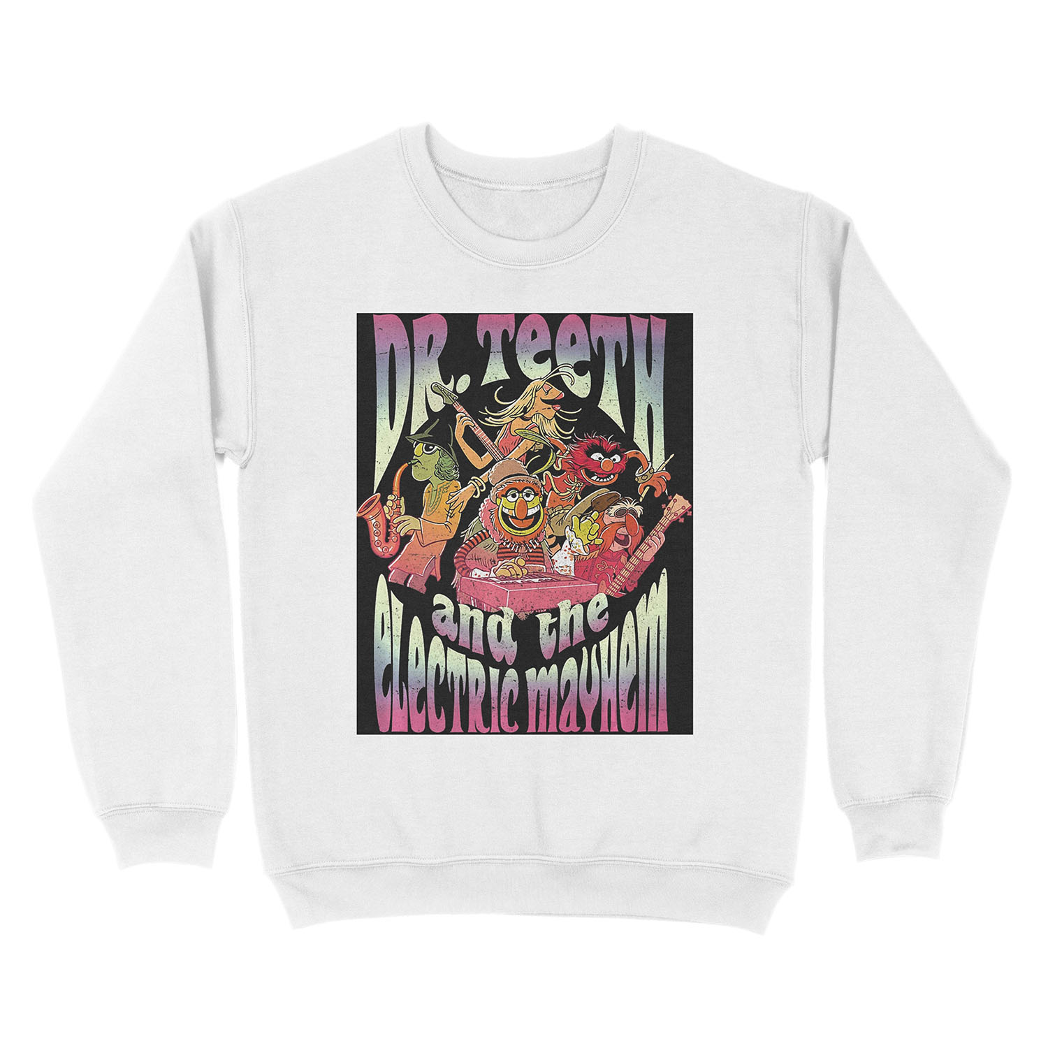 Electric Mayhem Unisex Crewneck Sweatshirt - Image 2