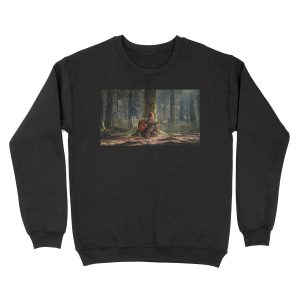 Ellie playing her guitar 4K | The Last of Us Part 2 Unisex Crewneck Sweatshirt