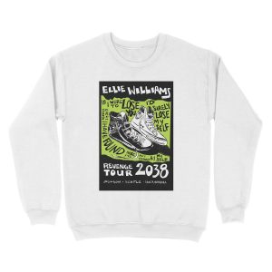 Alternative view of Ellie's Revenge Tour - Mock Band Unisex Crewneck Sweatshirt