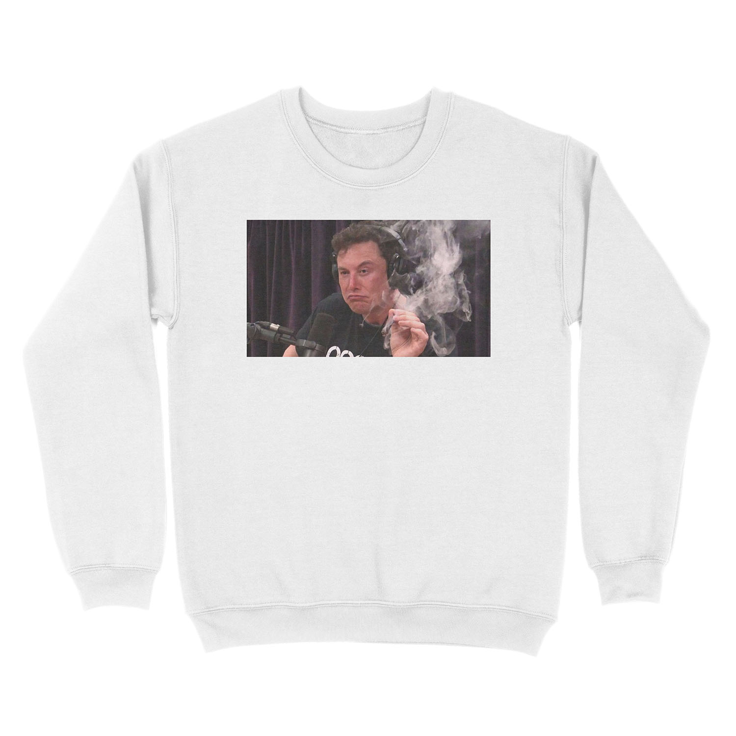 Elon Musk Blunt Meme Unisex Crewneck Sweatshirt - Image 2