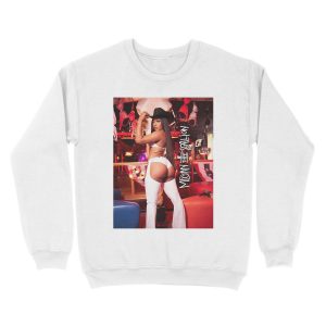 Alternative view of Empat Megan Thee Tour 2019 Unisex Crewneck Sweatshirt