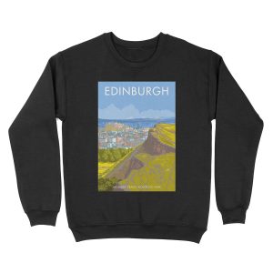 Endinburgh, Salisbury Crags Unisex Crewneck Sweatshirt