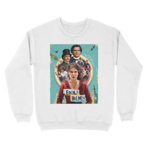 Alternative view of Enola Holmes Unisex Crewneck Sweatshirt