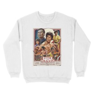 Alternative view of Enter the Dragon (HQ) Unisex Crewneck Sweatshirt