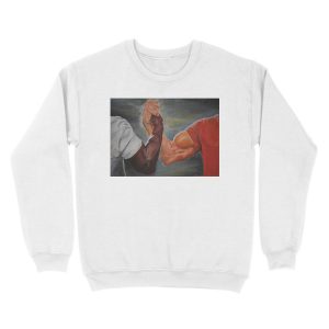 Alternative view of Epic Handshake Meme Unisex Crewneck Sweatshirt