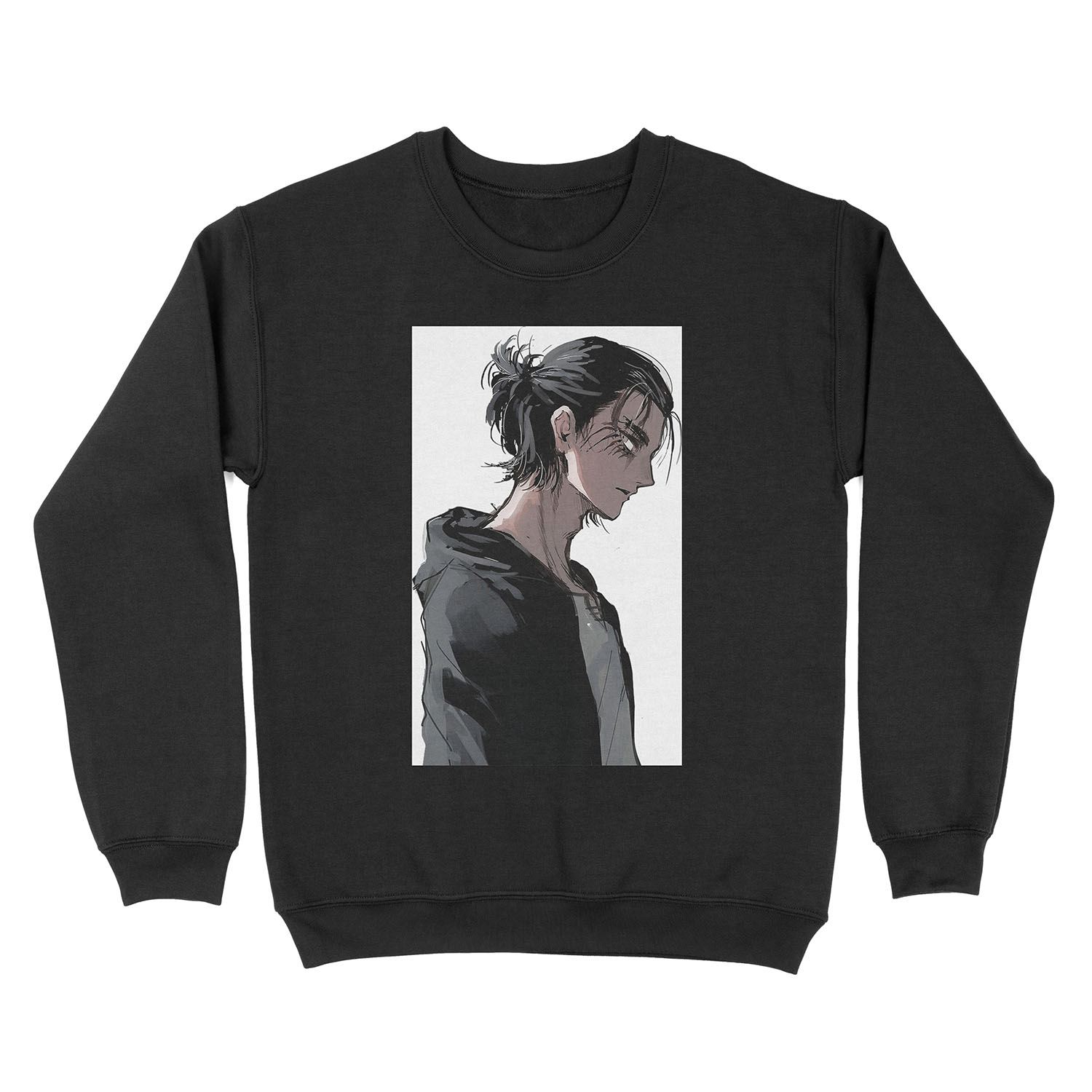 Eren Jaeger Drawing Unisex Crewneck Sweatshirt