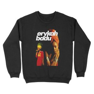 Erykah Badu 90s throwback Unisex Crewneck Sweatshirt