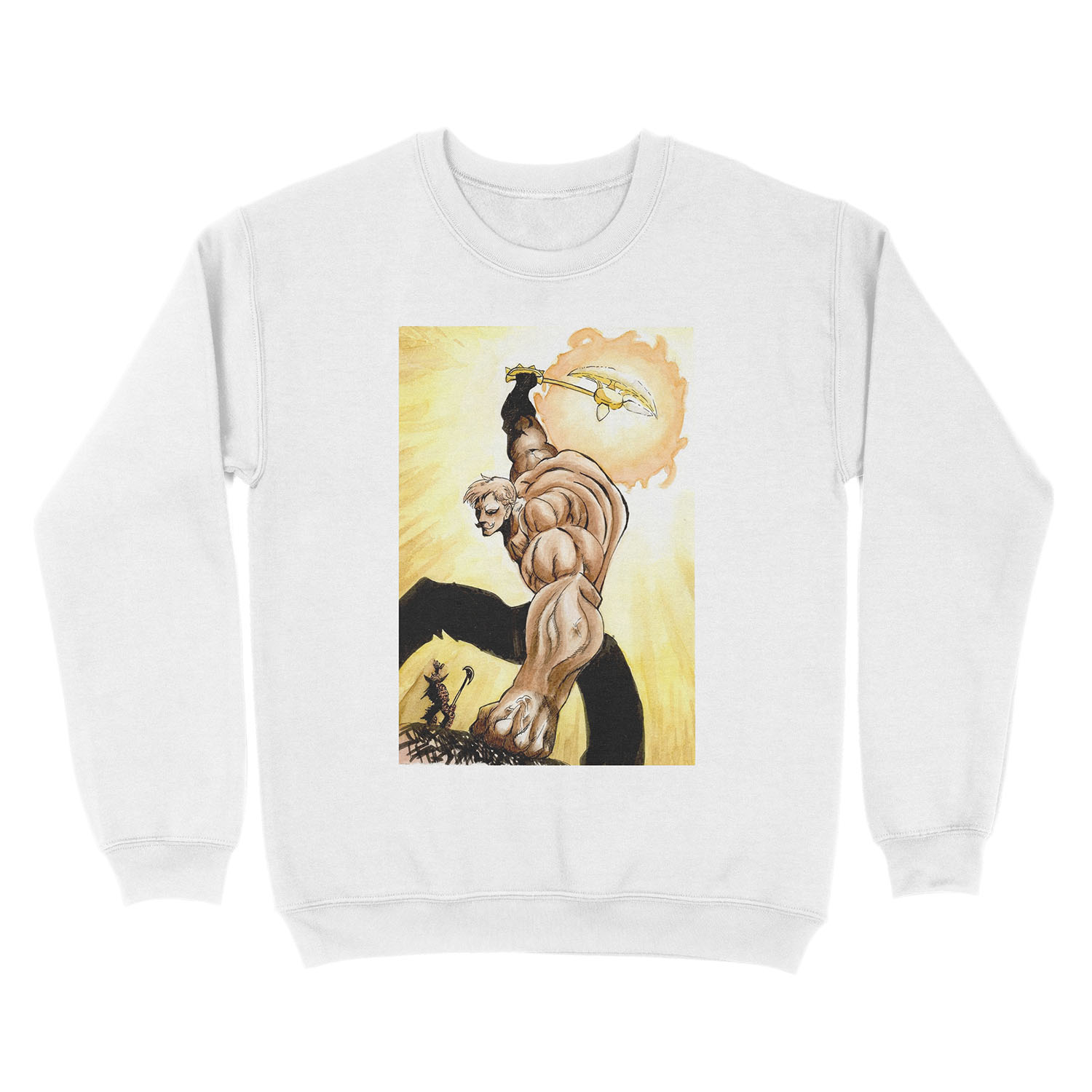 Escanor - Lion's Sin of Pride - Nanatsu no Taizai Unisex Crewneck Sweatshirt - Image 2