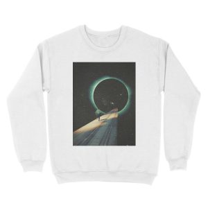 Alternative view of Escaping into the Void Unisex Crewneck Sweatshirt