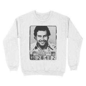 Alternative view of Escobar Mugshot Unisex Crewneck Sweatshirt