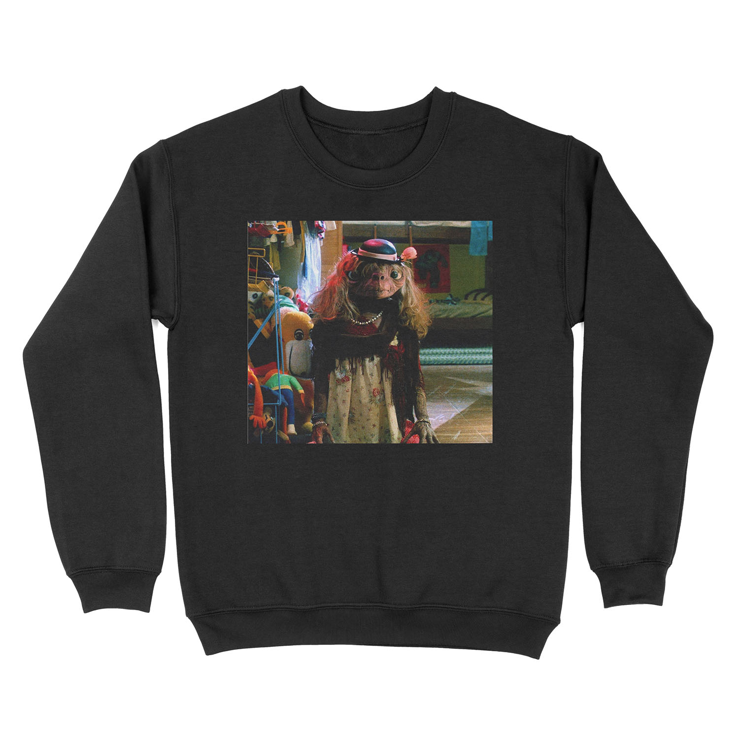 ET in dress Unisex Crewneck Sweatshirt