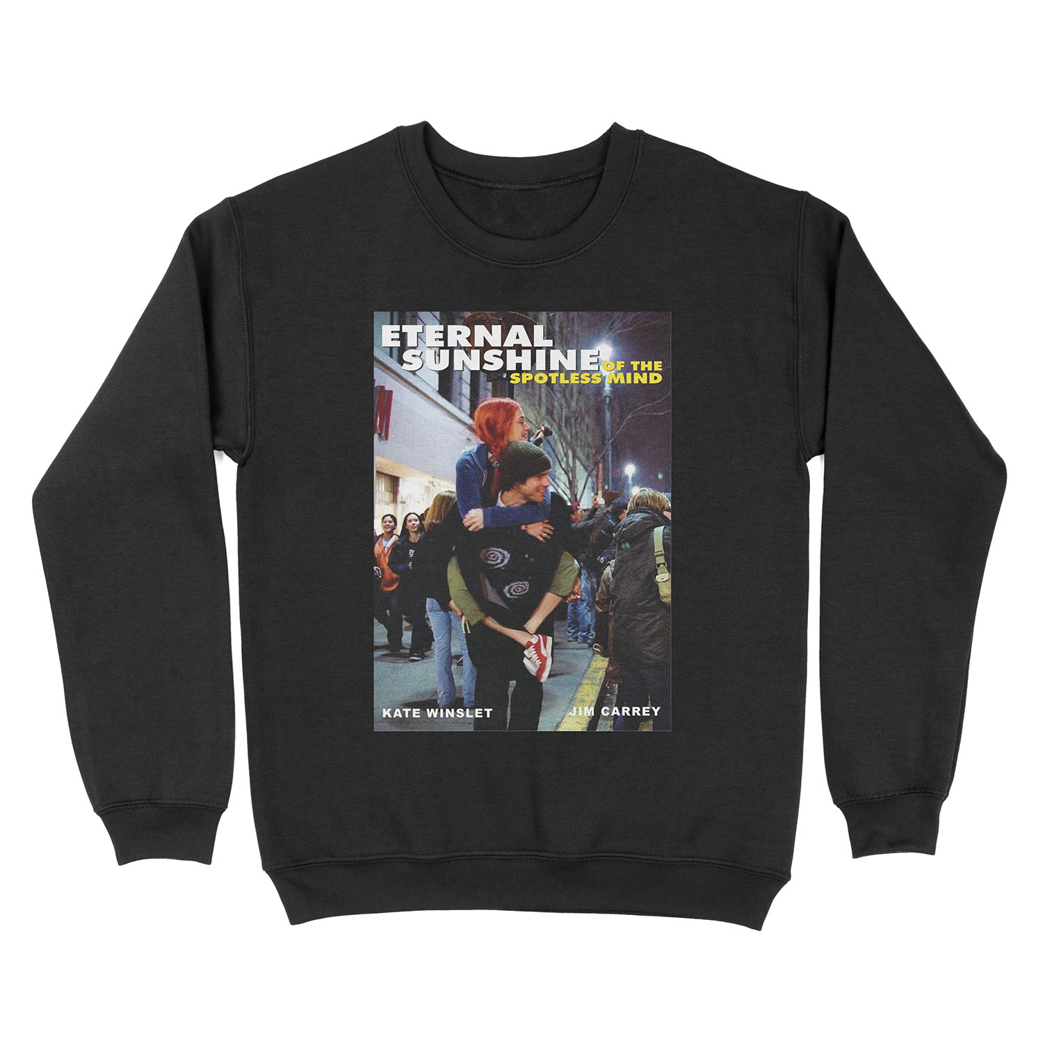 Eternal sunshine of the spotless mind Jim Carrey and Kate Winslet Unisex Crewneck Sweatshirt