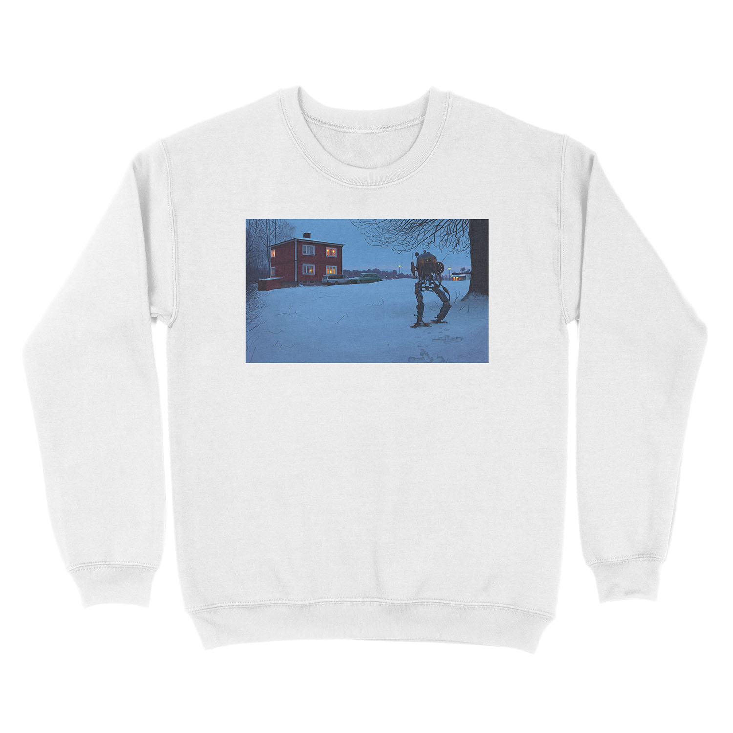 Ett Bedårande Barn Av Sin Tid Unisex Crewneck Sweatshirt - Image 2