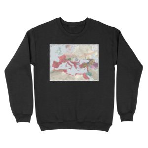 Europe (Mediterranean - Detailed) - 27 BC Unisex Crewneck Sweatshirt
